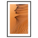 Wall Poster Sandy Shapes - orange-brown desert landscape in Morocco 116515 additionalThumb 17