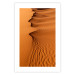 Wall Poster Sandy Shapes - orange-brown desert landscape in Morocco 116515 additionalThumb 19