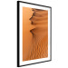 Wall Poster Sandy Shapes - orange-brown desert landscape in Morocco 116515 additionalThumb 11