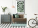 Wall Poster Beautiful Succulent - Scandinavian plant composition with green leaves 117115 additionalThumb 16