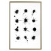 Wall Poster Twelve Spots - simple black and white composition in ink blots 117915 additionalThumb 14