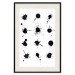Wall Poster Twelve Spots - simple black and white composition in ink blots 117915 additionalThumb 18