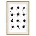 Wall Poster Twelve Spots - simple black and white composition in ink blots 117915 additionalThumb 19