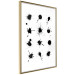 Wall Poster Twelve Spots - simple black and white composition in ink blots 117915 additionalThumb 8