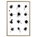 Wall Poster Twelve Spots - simple black and white composition in ink blots 117915 additionalThumb 20