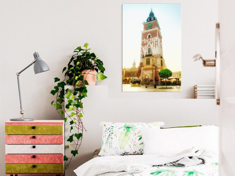 Canvas Print Town Hall in Krakow - a historic building in the center of the city 118115 additionalImage 3