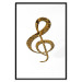 Wall Poster Violin Clef - musical composition with a graphic symbol on white 118315 additionalThumb 17