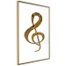 Wall Poster Violin Clef - musical composition with a graphic symbol on white 118315 additionalThumb 12