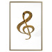 Wall Poster Violin Clef - musical composition with a graphic symbol on white 118315 additionalThumb 16