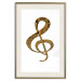 Wall Poster Violin Clef - musical composition with a graphic symbol on white 118315 additionalThumb 19