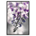 Poster Purple Bluebells - botanical composition with delicate purple flowers 121615 additionalThumb 24