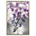 Poster Purple Bluebells - botanical composition with delicate purple flowers 121615 additionalThumb 20