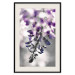 Poster Purple Bluebells - botanical composition with delicate purple flowers 121615 additionalThumb 18