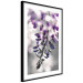 Poster Purple Bluebells - botanical composition with delicate purple flowers 121615 additionalThumb 13