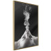 Wall Poster Smoke Cloud - black and white female face with smoke coming out of mouth 123615 additionalThumb 12