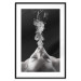 Wall Poster Smoke Cloud - black and white female face with smoke coming out of mouth 123615 additionalThumb 19