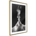Wall Poster Smoke Cloud - black and white female face with smoke coming out of mouth 123615 additionalThumb 6