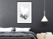 Wall Poster Our Space - black and white clasped hands forming a heart 125415 additionalThumb 4
