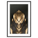 Wall Poster Pharaoh's Gold - golden abstract figure on solid black background 128015 additionalThumb 15