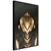 Wall Poster Pharaoh's Gold - golden abstract figure on solid black background 128015 additionalThumb 11