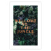 Poster Welcome to the Jungle - red English inscription on a jungle background 128815 additionalThumb 18