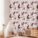 Modern Wallpaper Watercolor Horses 129015 additionalThumb 4