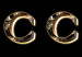 Canvas Gucci (1-piece) Vertical - golden fashion brand name on black background 130315 additionalThumb 4