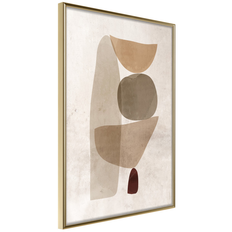 Wall Poster Boundary of Balance - abstract composition with geometric figures 130515 additionalImage 14