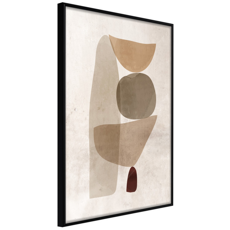 Wall Poster Boundary of Balance - abstract composition with geometric figures 130515 additionalImage 11