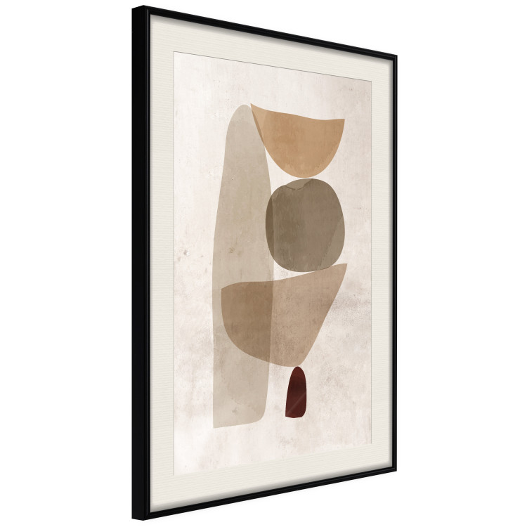Wall Poster Boundary of Balance - abstract composition with geometric figures 130515 additionalImage 2