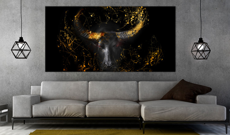 Large canvas print Enraged Bull - Third Variant II [Large Format] 131515 additionalImage 6