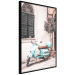 Poster Iconic Vespa - automotive composition against the backdrop of an Italian city street 135915 additionalThumb 8