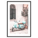 Poster Iconic Vespa - automotive composition against the backdrop of an Italian city street 135915 additionalThumb 14