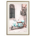 Poster Iconic Vespa - automotive composition against the backdrop of an Italian city street 135915 additionalThumb 18