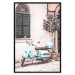 Poster Iconic Vespa - automotive composition against the backdrop of an Italian city street 135915 additionalThumb 12