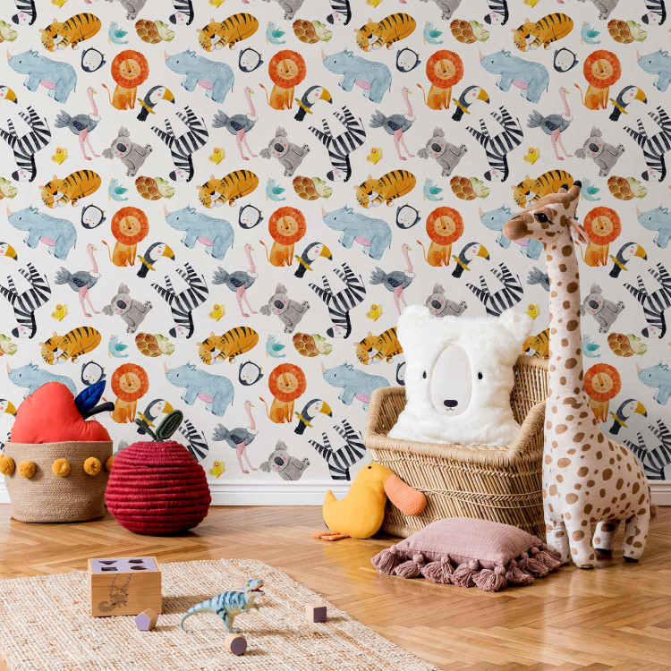 Modern Wallpaper My Little Zoo 142815 additionalImage 8