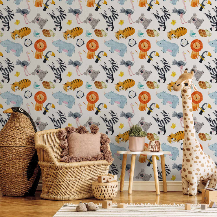 Modern Wallpaper My Little Zoo 142815 additionalImage 5