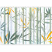 Wall Mural Bamboo jungle - motif of exotic green vegetation with leaves 144515 additionalThumb 1