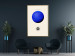 Poster Blue Uranus - Gas Giant with a Solar System in Shades of Blue 146315 additionalThumb 14