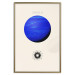 Poster Blue Uranus - Gas Giant with a Solar System in Shades of Blue 146315 additionalThumb 17