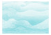 Photo Wallpaper Sea - Children’s Background With Waves in Shades of Pastel Blue 149215 additionalThumb 1