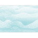 Photo Wallpaper Sea - Children’s Background With Waves in Shades of Pastel Blue 149215 additionalThumb 3