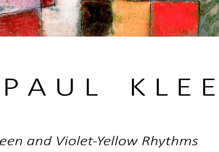 Wall Poster Reproduction - Paul Klee, Red-Green and Purple-Yellow Rhythms 149715 additionalImage 2