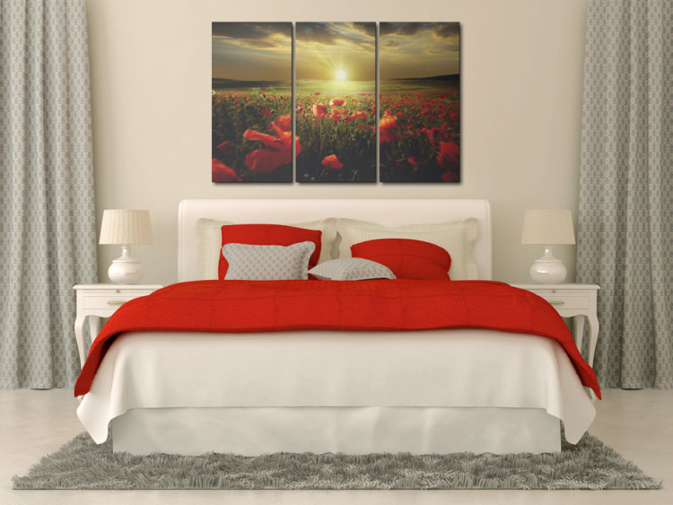 Canvas Print The sky of my land - triptych 50215 additionalImage 3