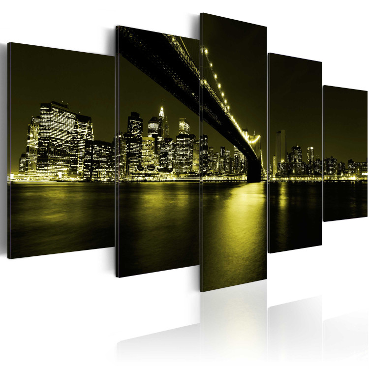 Canvas Print Unforgettable night in New York City 58415 additionalImage 2