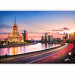 Wall Mural Moscow Russia - night skyline with skyscraper and coloured lights 95015 additionalThumb 1