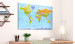 Cork Pinboard World Map: Orbis Terrarum [Cork Map - French Text] 105925 additionalThumb 3
