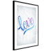 Wall Poster Love Composition - colorful English text "love" on a bright background 114425 additionalThumb 11