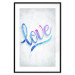 Wall Poster Love Composition - colorful English text "love" on a bright background 114425 additionalThumb 15