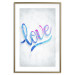 Wall Poster Love Composition - colorful English text "love" on a bright background 114425 additionalThumb 14